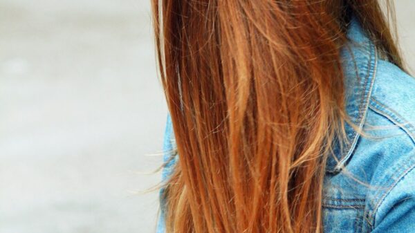 hair, glasses, girl, woman, jeans