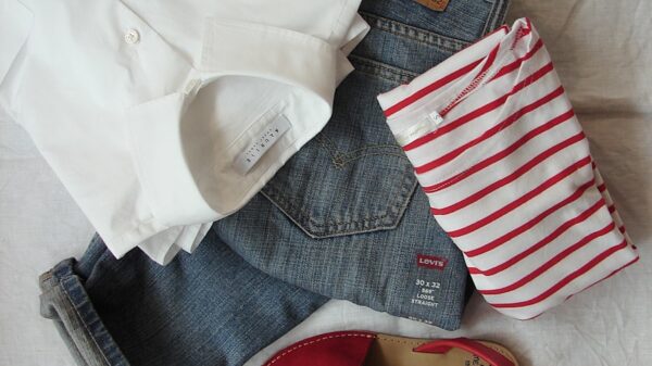 women's assorted clothes