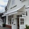 Chic Saint Laurent store entrance showcasing modern architecture and style.