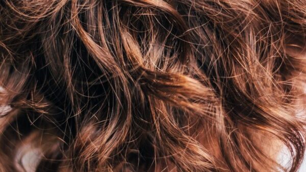 black and brown hair
